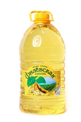 俄罗斯 原装进口 天然非转基因 大豆油植物食用油 5L桶装